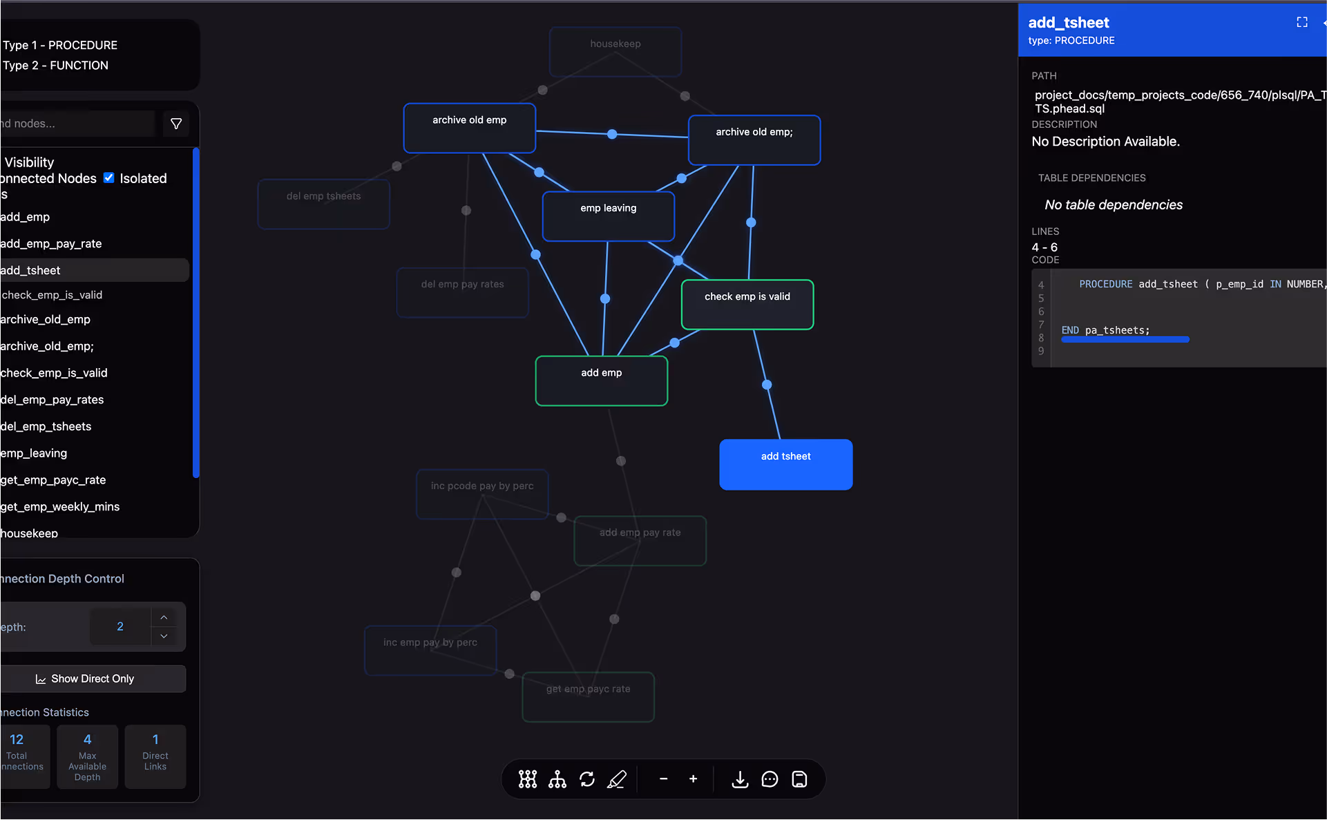 DOXRA | Codebase map view