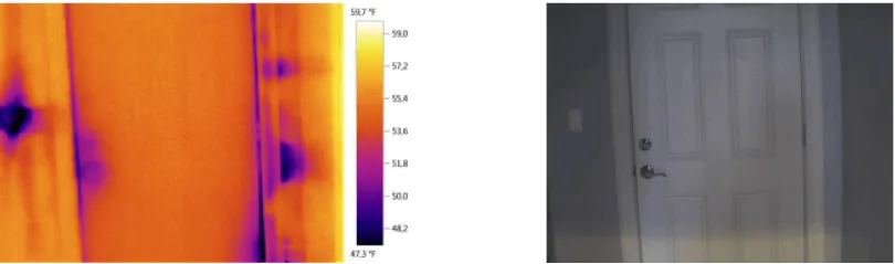 Infrared audit help discovered bad weatherstrip