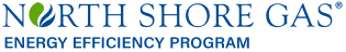 North Shore Gas energy efficiency program logo