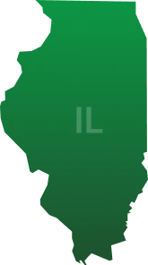 Illinois map gradient