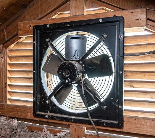 Wind-Powered Ventilation Fan
