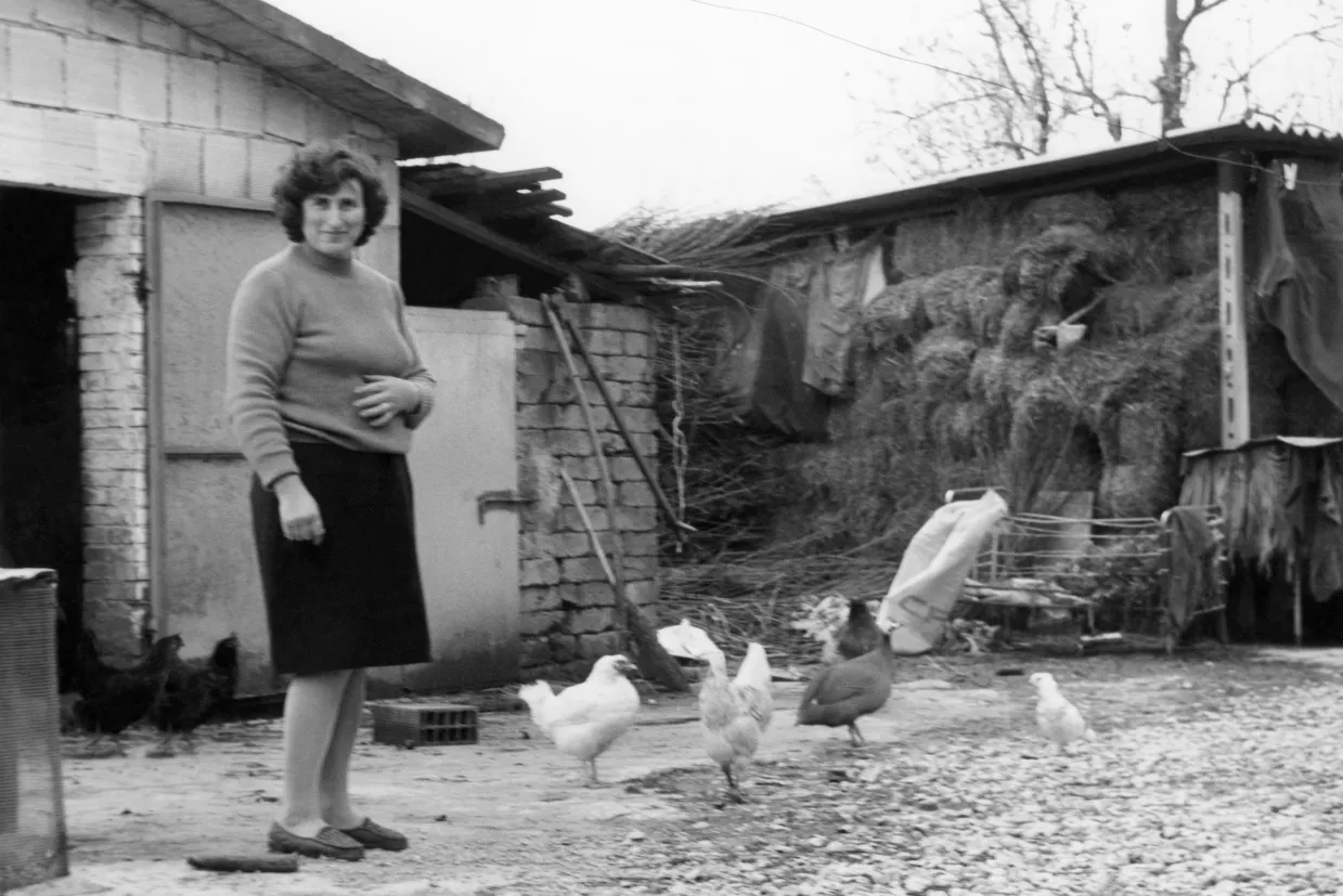 Foto storica della tenuta e delle persone che la frequentavano - L'Ortigiano
