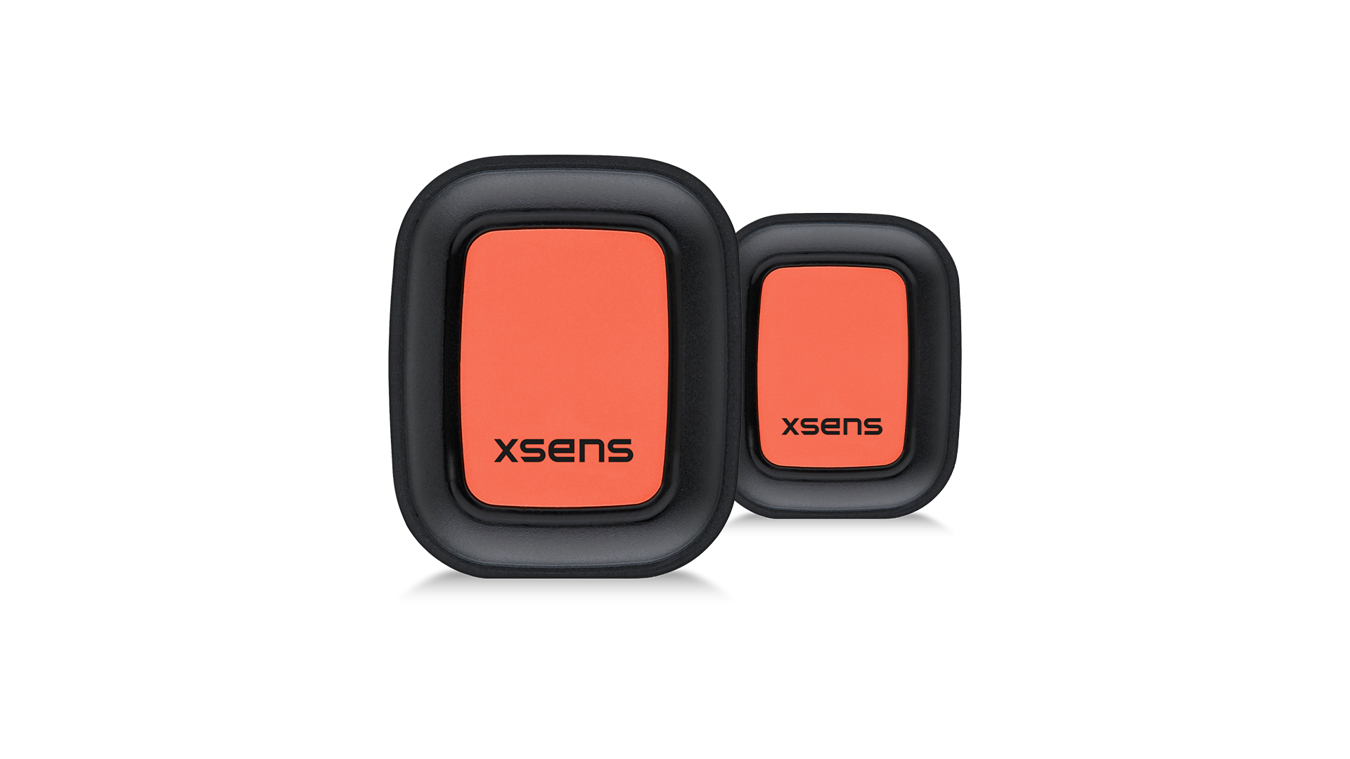 xsens dot device in red and black