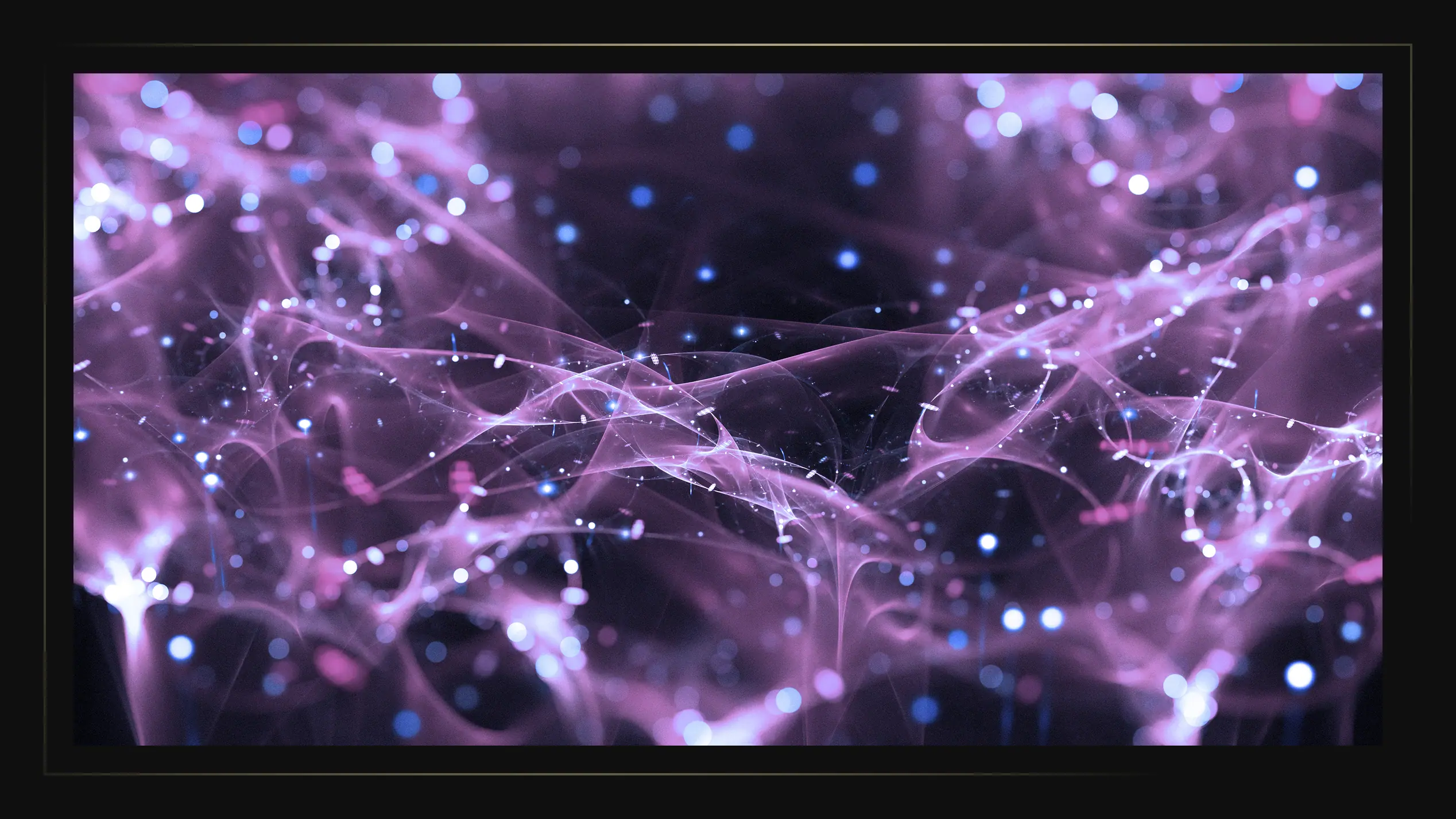 violet digital shapes