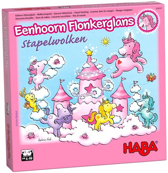 HABA - Eenhoorn Flonkerglans Stapelwolken