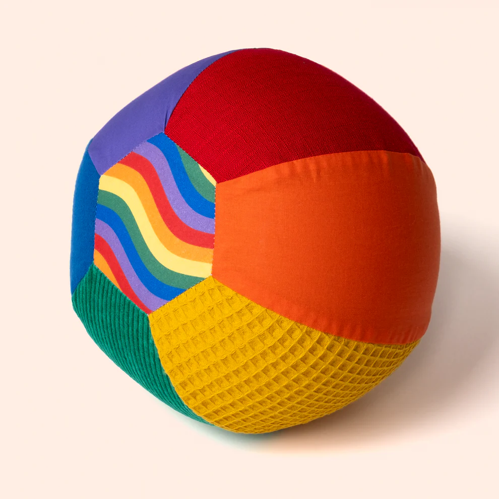 Little Botanic Label - Sensorische Ballonbal Regenboog