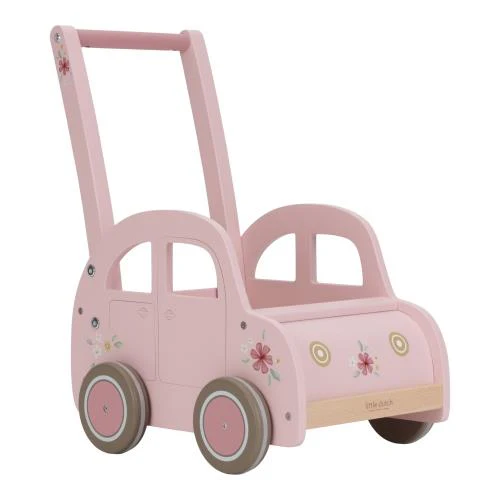 Little Dutch - Loopwagen Roze