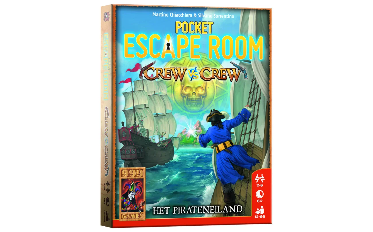 999 Games - Pocket Escape Room 'Het Pirateneiland'