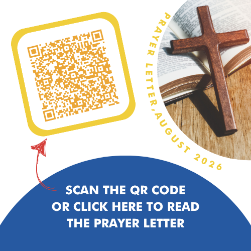 August 2026 Prayerletter