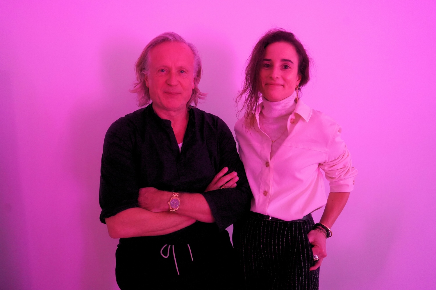 Group-CEO Marc Sasseath und sasserathNOW CEO Anna Lüders