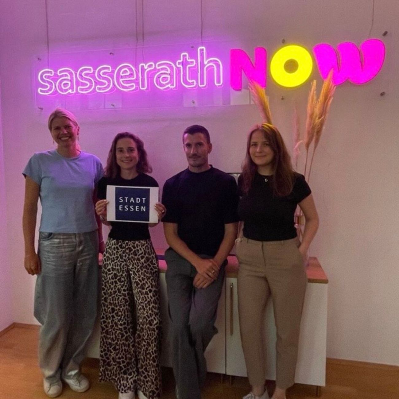 Ein Bild vom sasserathNOW Team für die Stadt Essen