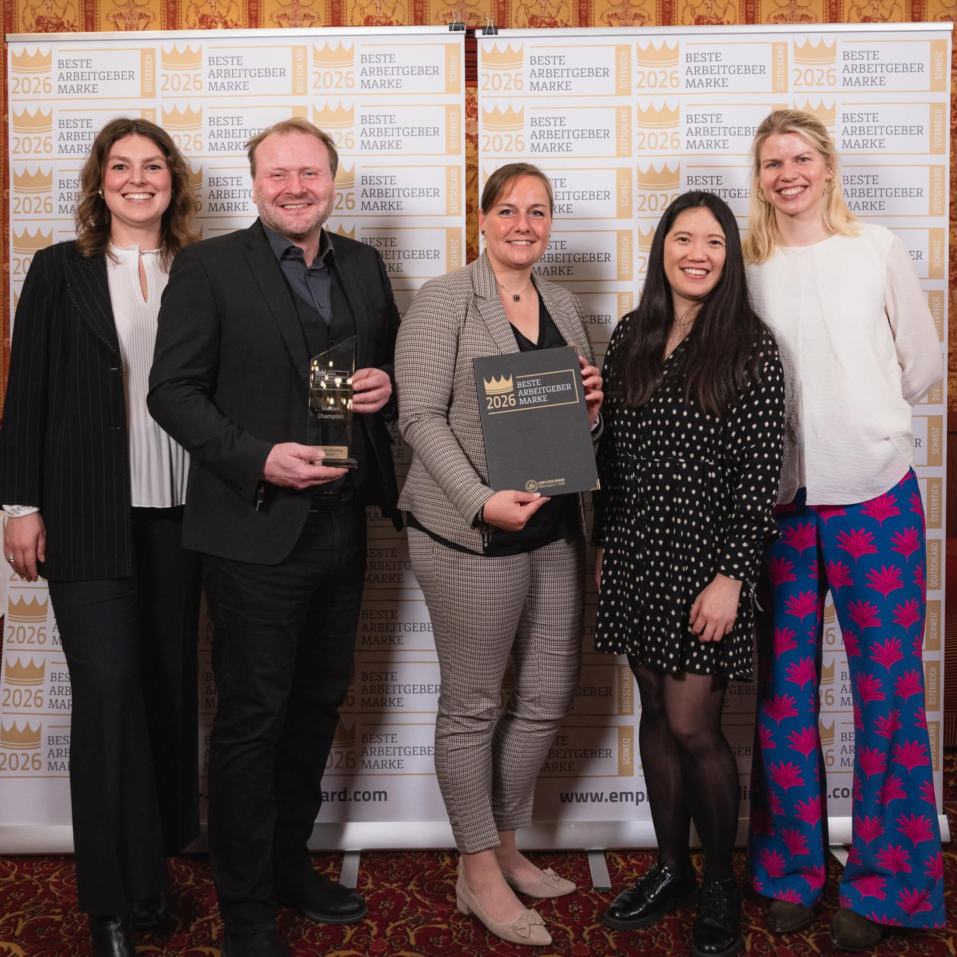 Silber beim Employer Branding Award (DACH) 2026