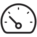 A dashboard or speedometer icon illustrating the level of demand