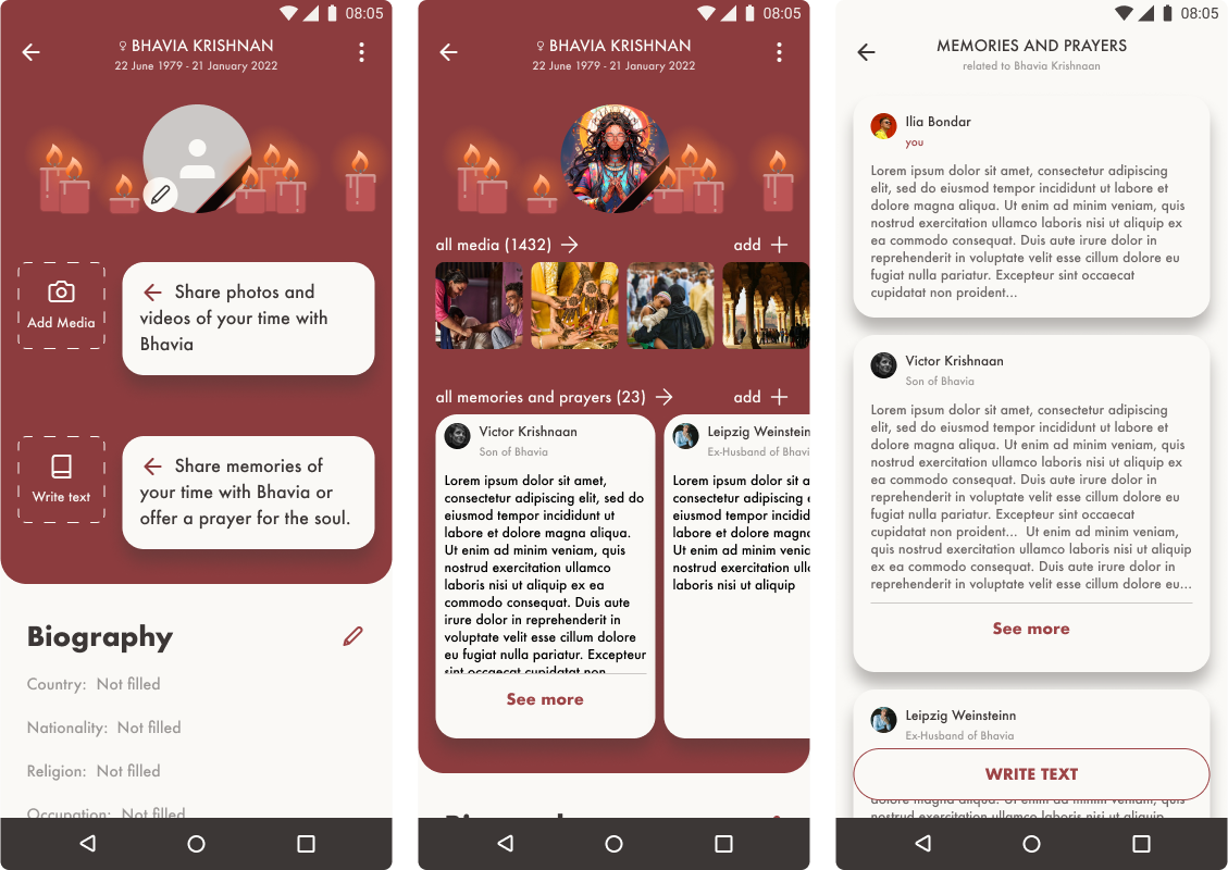 Ilya Bondar, app, mobile, app, Family Space, family