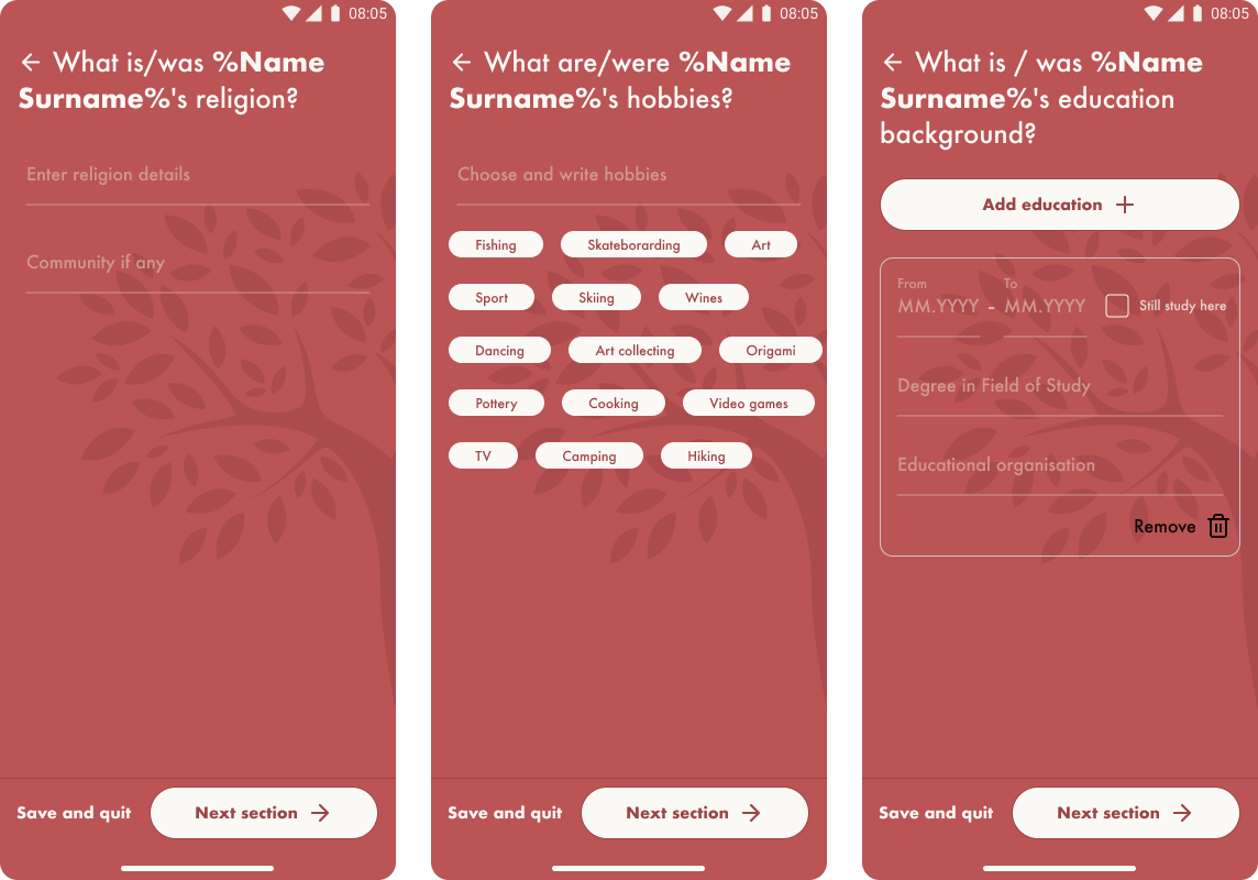 Ilya Bondar, app, mobile, app, FamTree