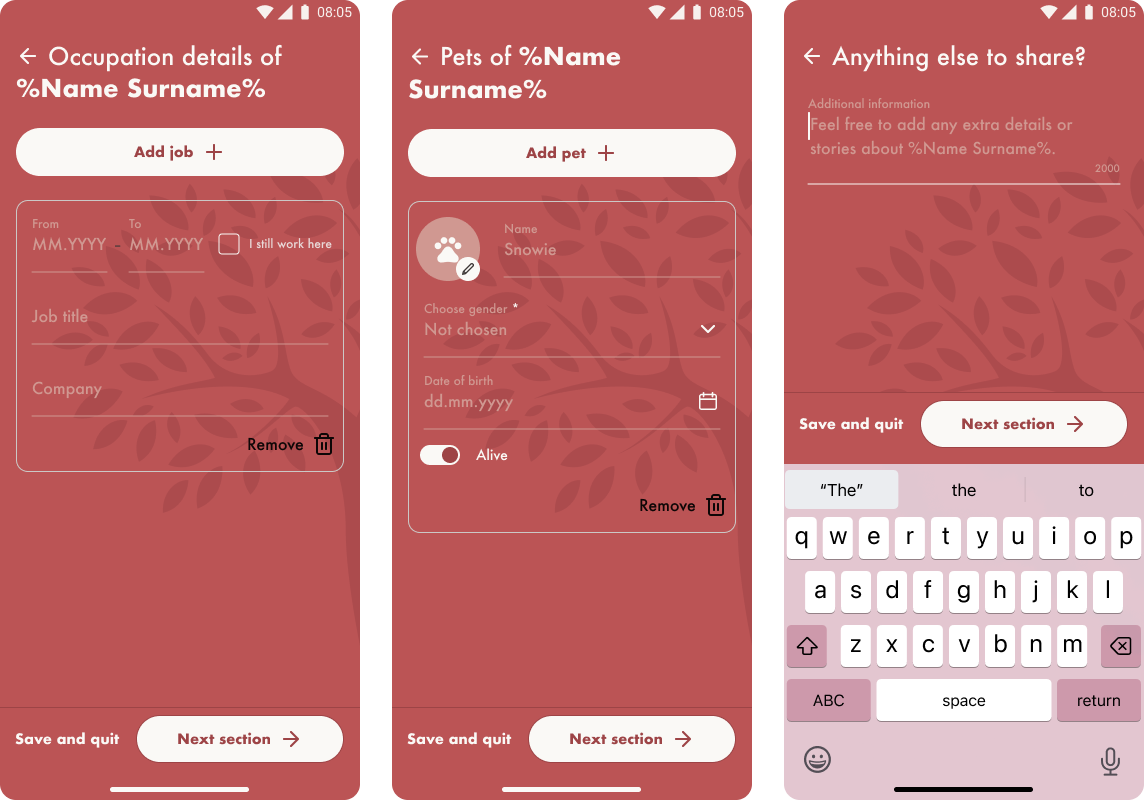 Ilya Bondar, app, mobile, app, FamTree
