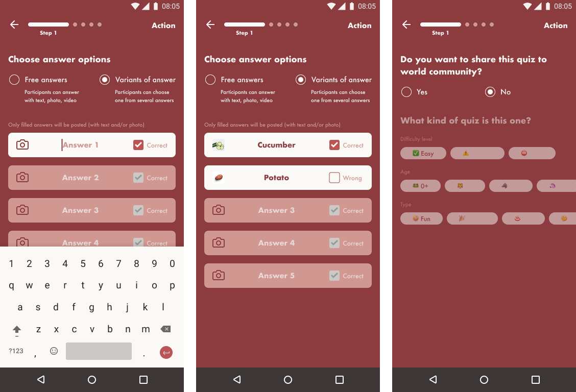 Ilya Bondar, app, mobile, app, Family Quiz