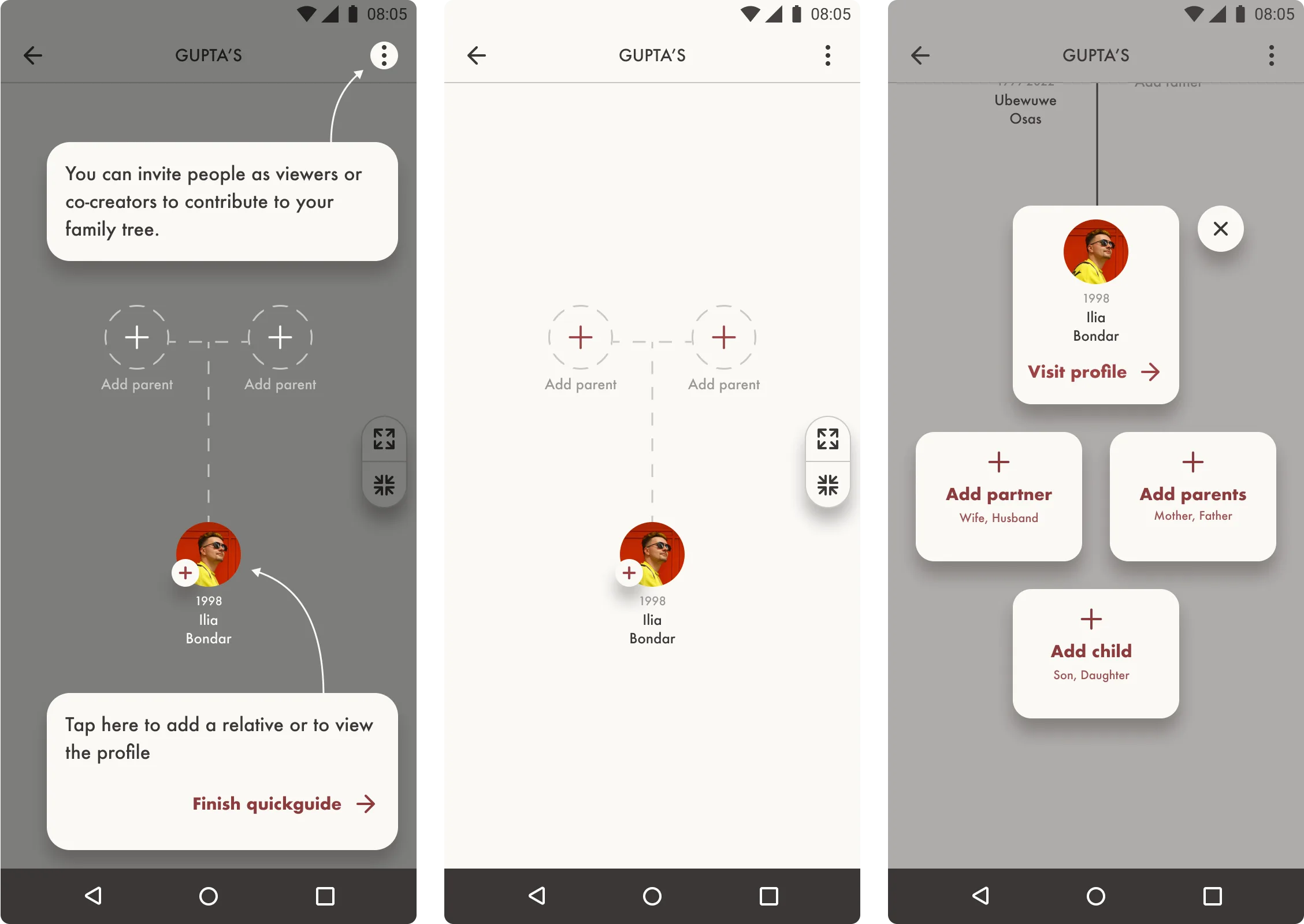 Ilya Bondar, app, mobile, app, Family Space, family