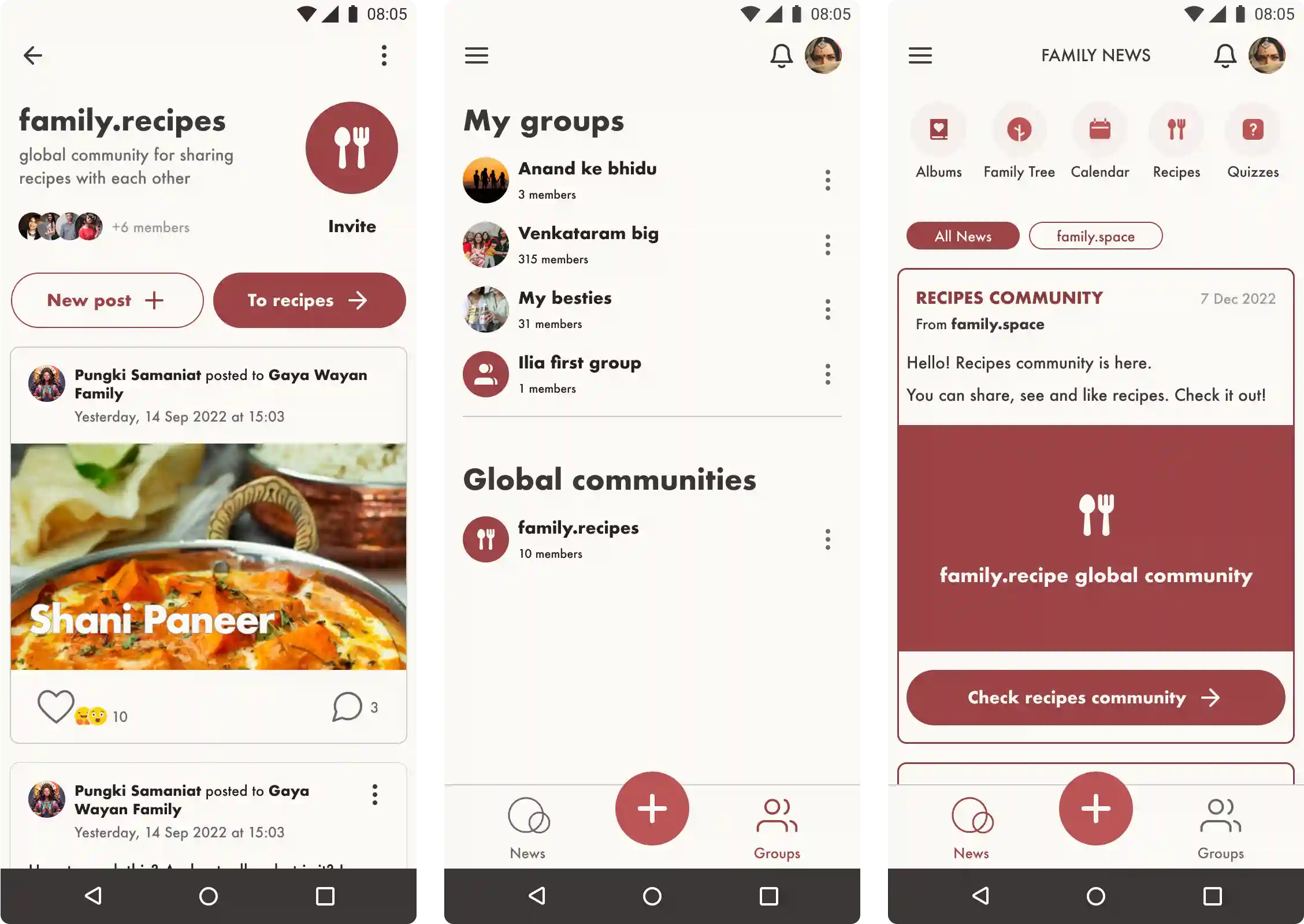 Ilya Bondar, app, mobile, app, Family Space, family