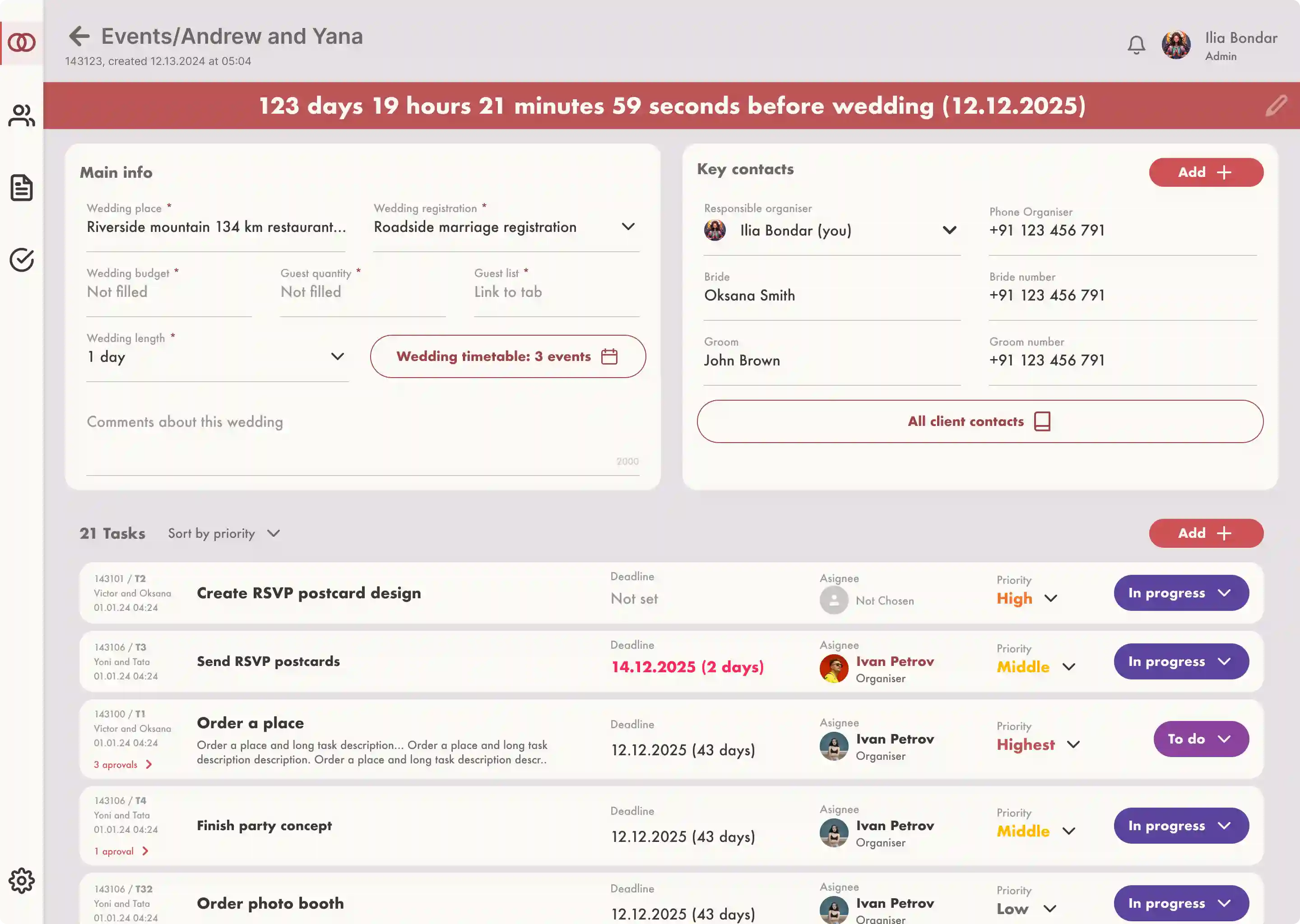 Ilya Bondar, mobile, web app, CRM