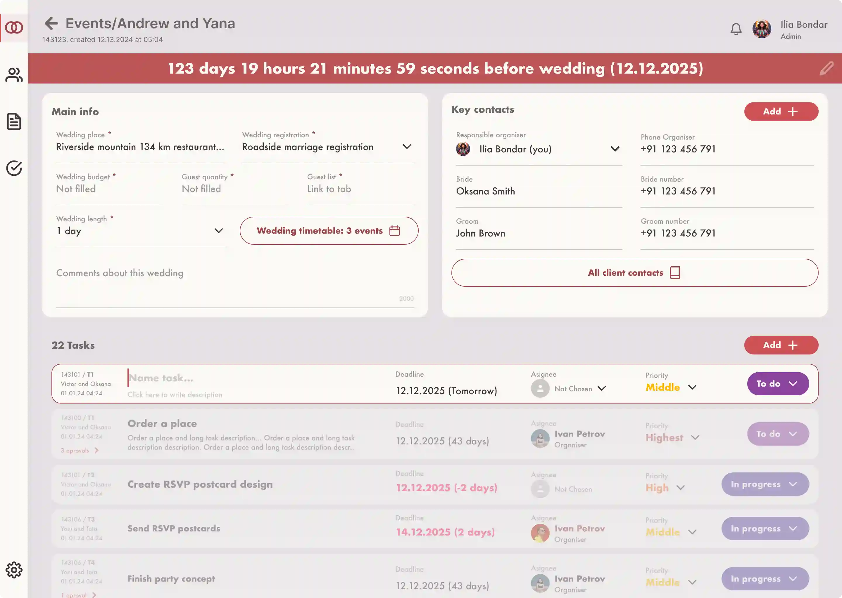 Ilya Bondar, mobile, web app, CRM