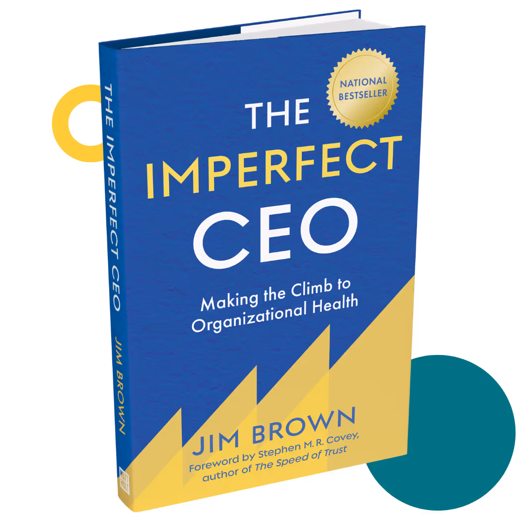 The Imperfect CEO book by Jim Brown