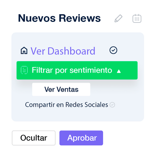 Filtrar por sentimiento con AI