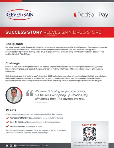 RSP Success Story: Reeves-Sain Drug Store