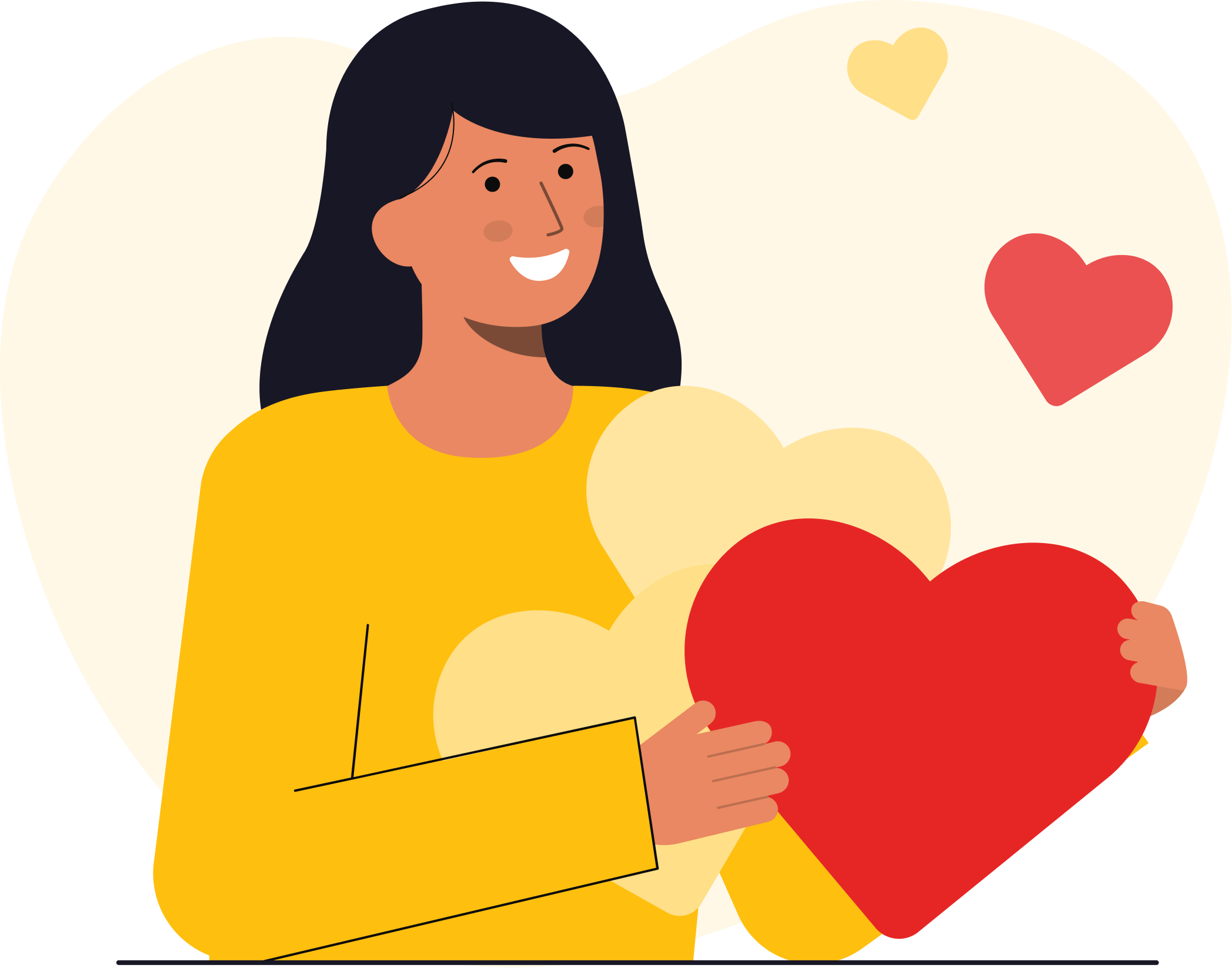 Hangry Food truck and street vendor locator illustration about favoring your top food trucks and street vendors. 