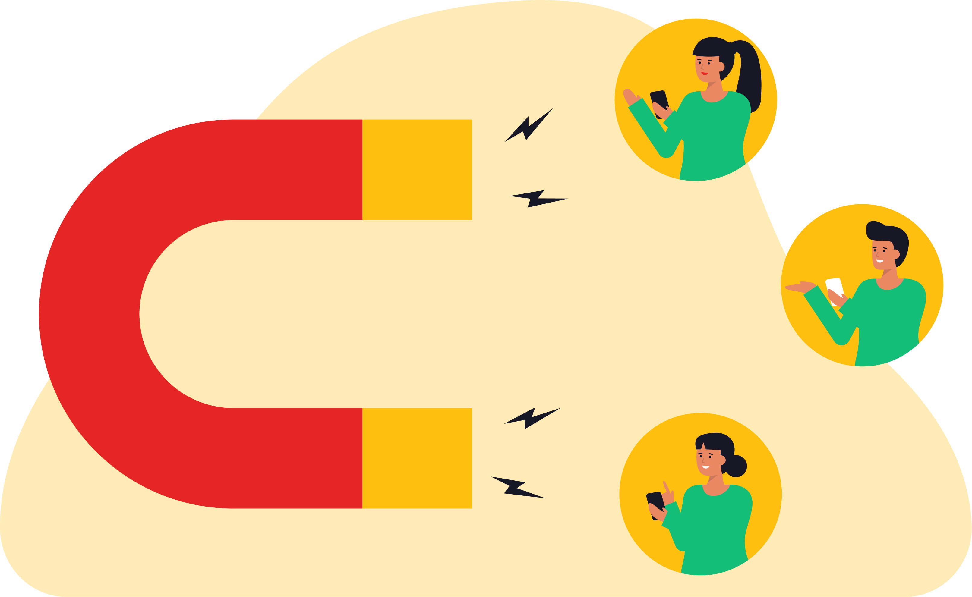 Hangry Food truck and street vendor locator illustration about connecting with customers. 