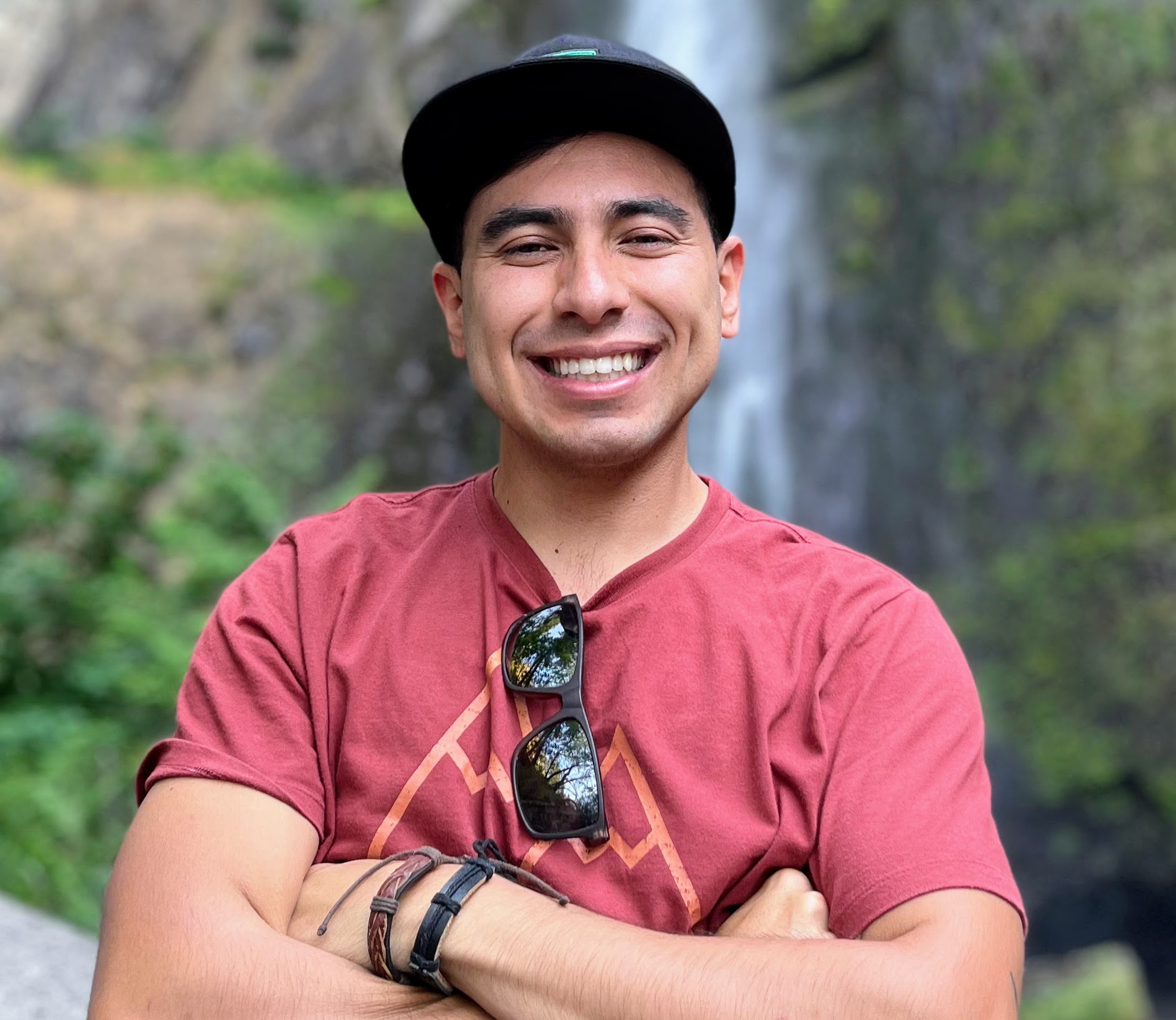 Hangry Food truck and street vendor locator illustration about one of the team members. 