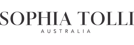 Sophia Tolli Australia logo in black serif font.