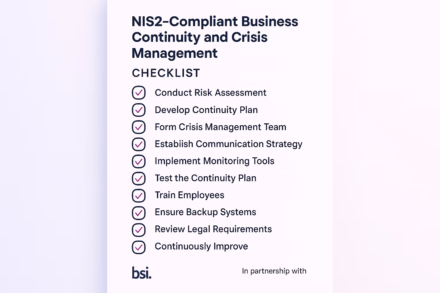 Diese Infografik zeigt die greifbaren Vorteile einer proaktiven Resilienzstrategie, die über Compliance hinausgeht und den Entscheidungsträgern überzeugende Gründe zum Handeln liefert.