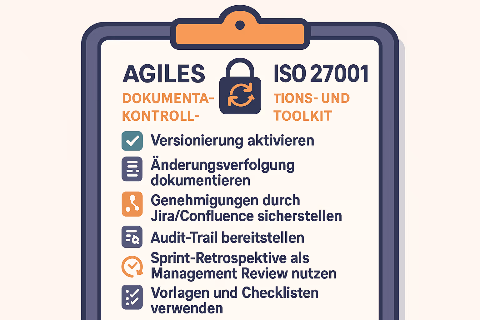 Checkliste für agile Dokumentenlenkung