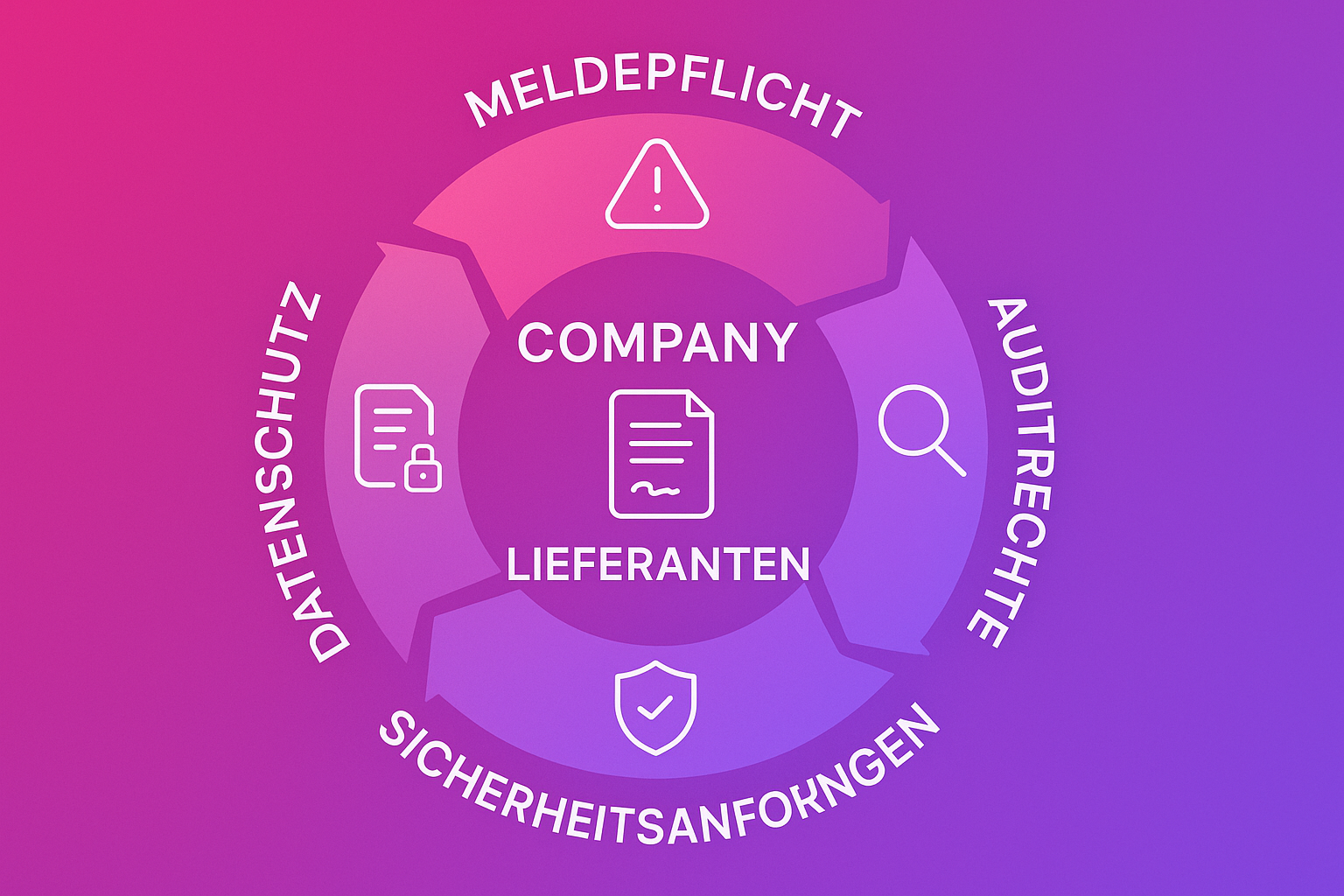 Das sichere Vertragsgerüst: Wichtige Vertragsklauseln zur Gewährleistung der Lieferkettensicherheit und Compliance nach NIS2.