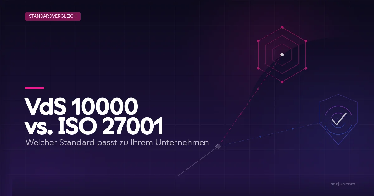 VdS 10000 vs. ISO 27001 im Vergleich: Weggabelung zeigt die Entscheidung zwischen beiden Sicherheitsstandards | SECJUR Blog