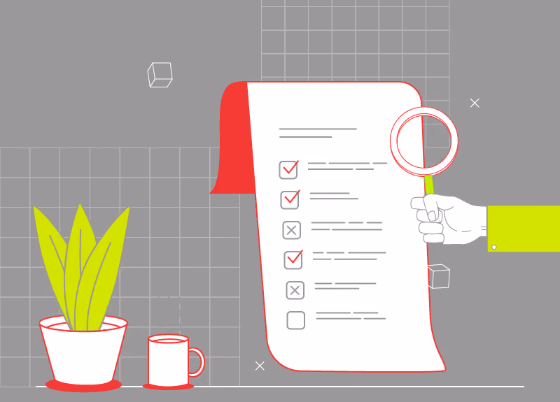 Illustration of digital marketing strategy with analytics, SEO, content marketing, and online business elements.