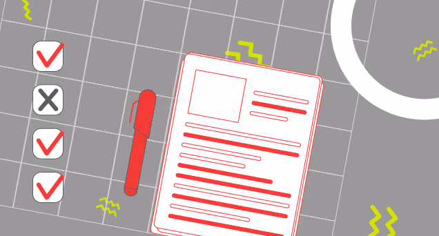 Blog cover featuring an SEO checklist for creating high-quality, search-optimized content.
