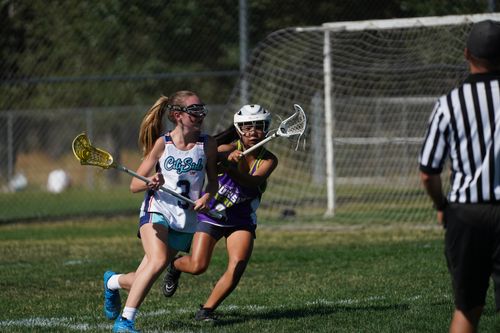 Girls Playing Lacrosse in Washington