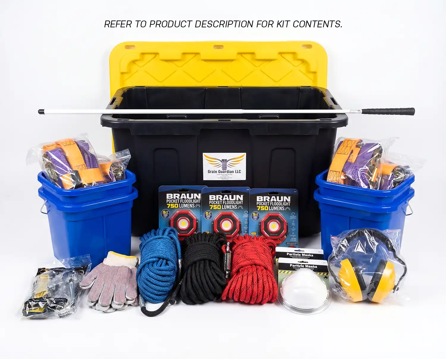 Grain Bin Rescue Accessory Kit