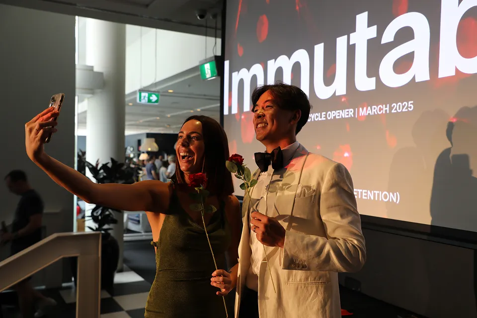 Immutable staff at an event
