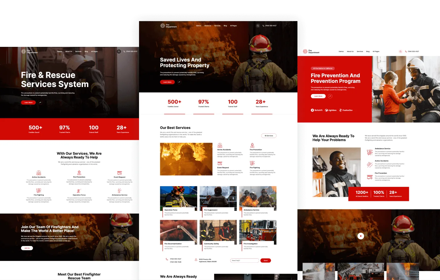 Project screen