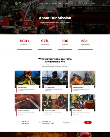 Project screen
