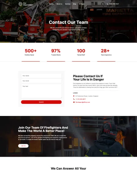 Project screen