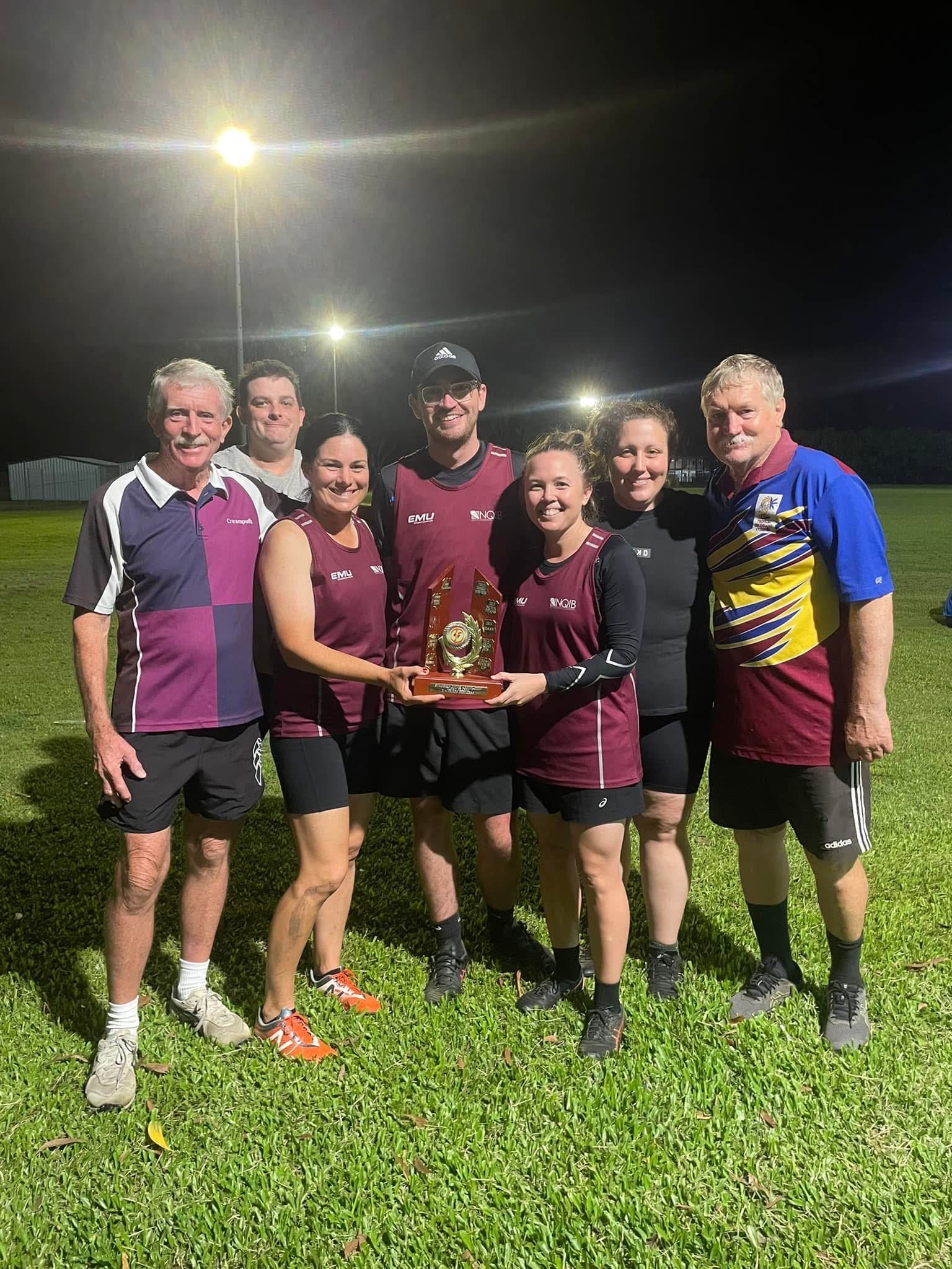 Burdekin Mixed Touch Football Kicks Off Pre-Season Action