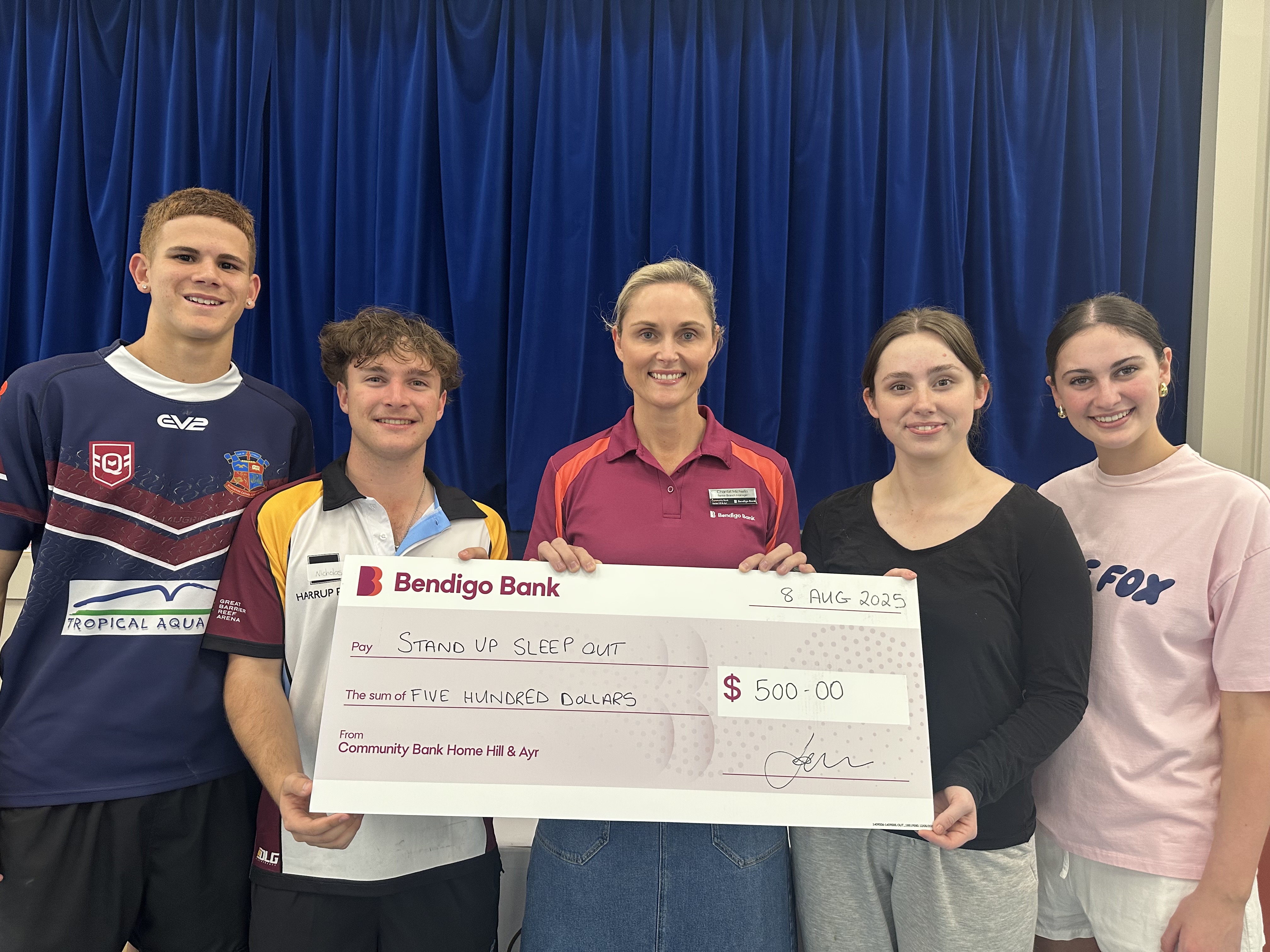 Standing Up for Change: Burdekin Catholic High School’s Sleep Out Shines a Light on Homelessness