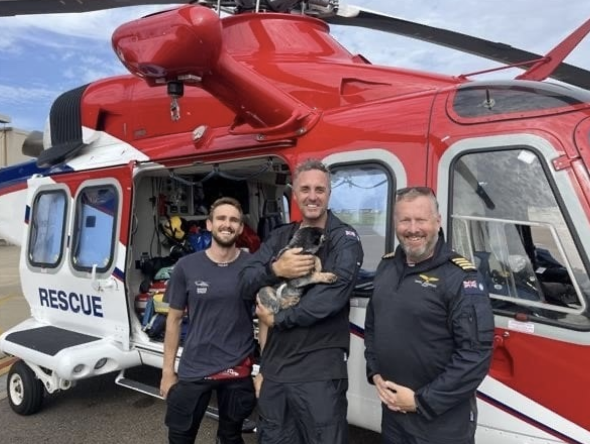 Five People and Puppy Rescued from Sinking Vessel Off Cape Bowling Green