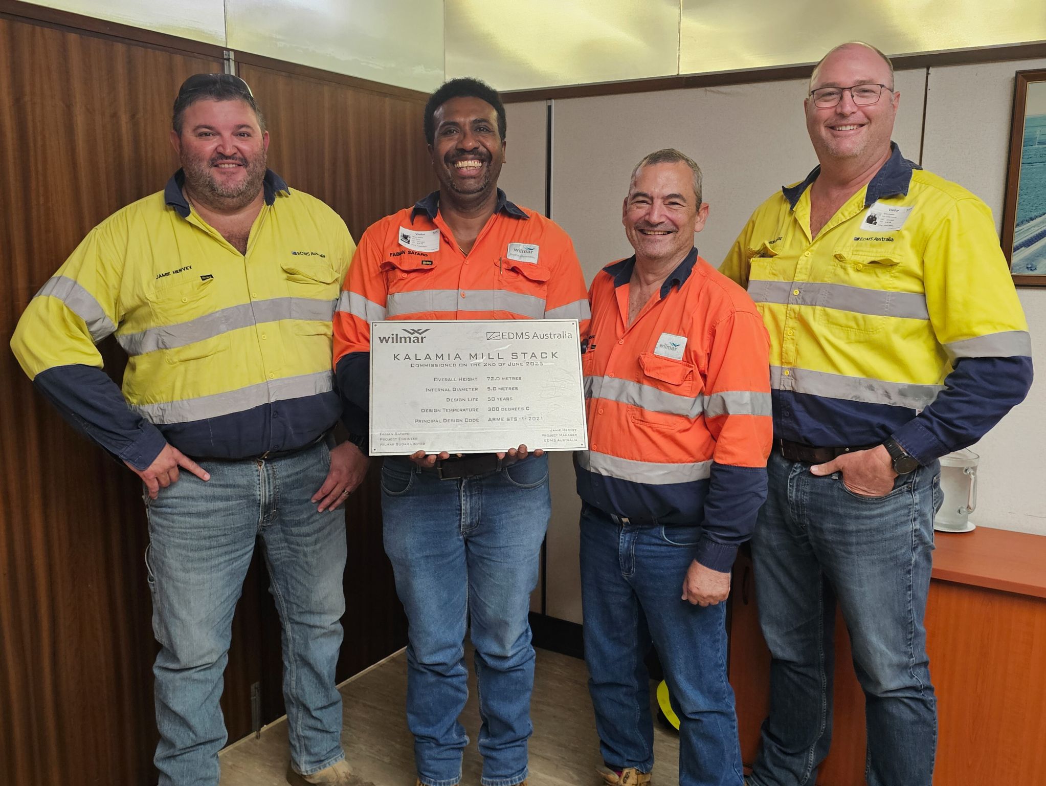 Kalamia's New Boiler Stack APPROVED