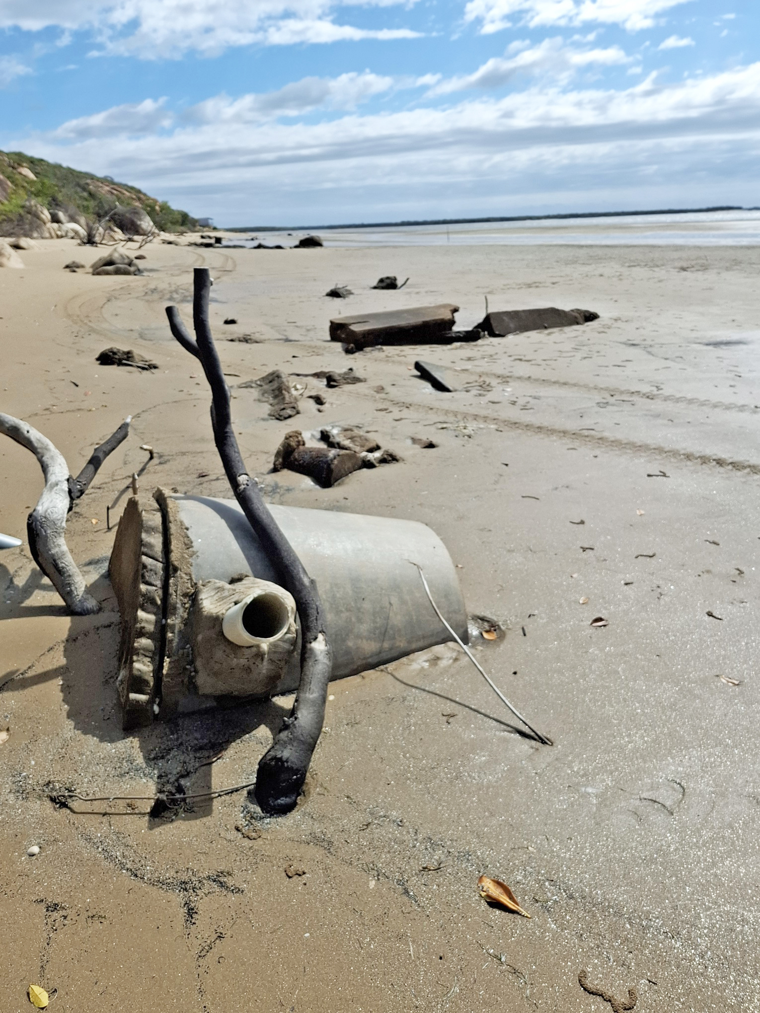 $100K Clean-Up Set for Debris-Strewn Wunjunga Beach