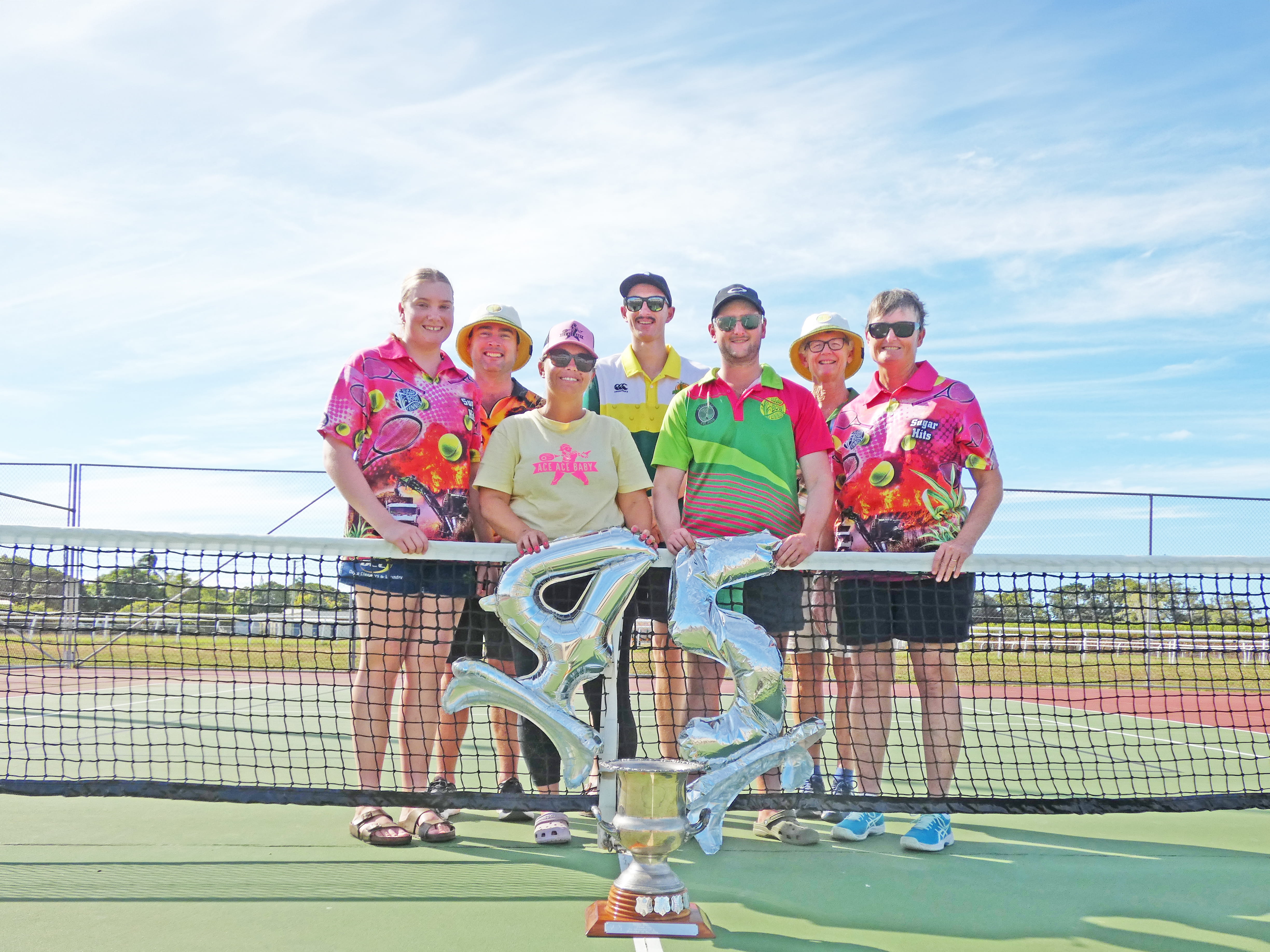45 Teams Mark 45 Years of the Burdekin’s premier tennis tournament